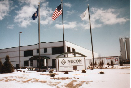 In 1995, the Nucon plastic pallet molding facility opened in Plesant Prairie, Wisconsin.